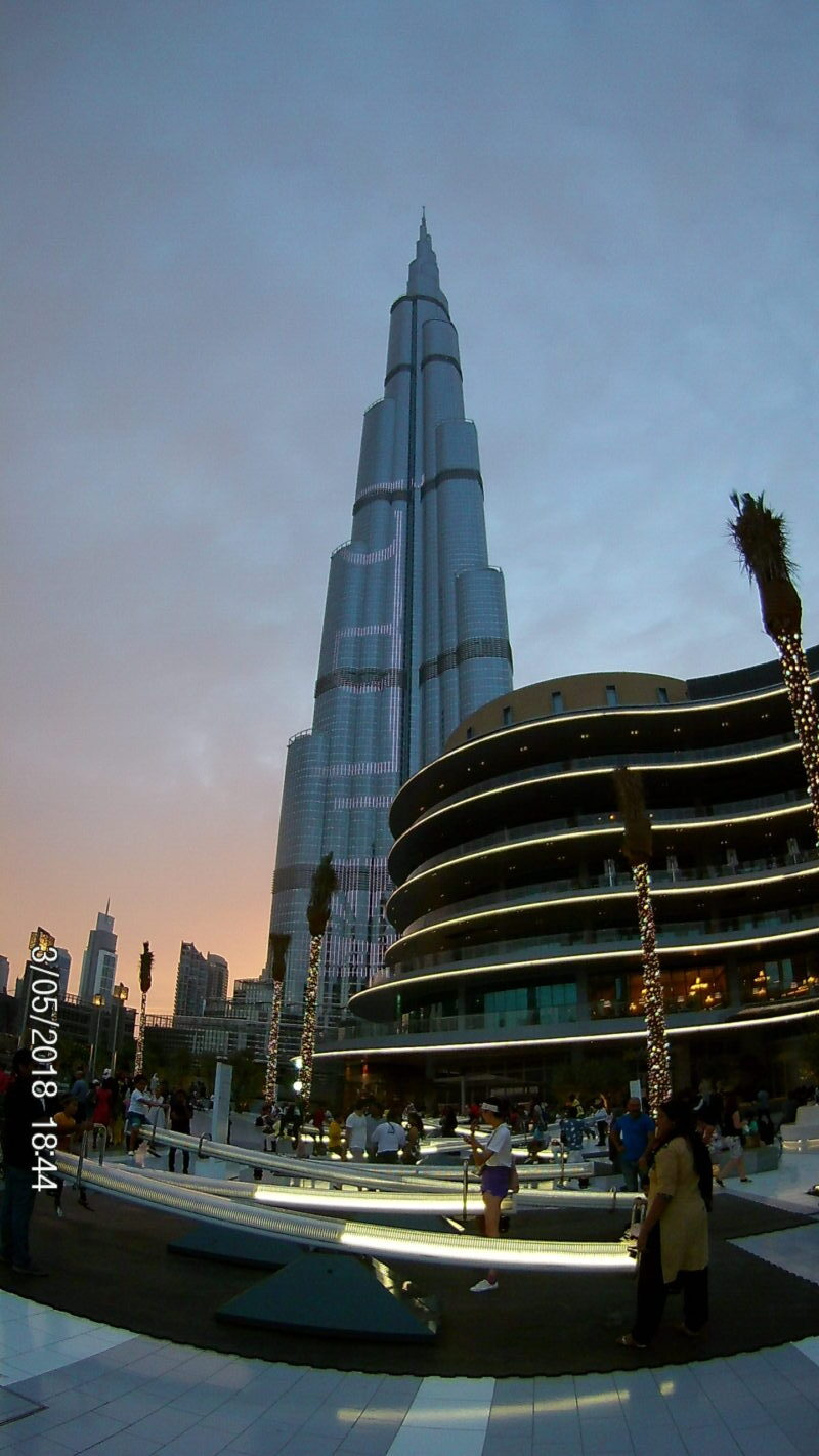 Burj Khalifa – moje spojrzenie z najwyższego budynku świata