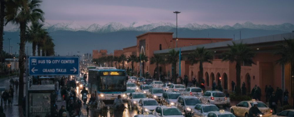 Jak dostać się do centrum Marrakeszu z lotniska Menara?