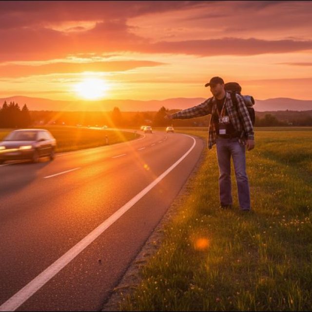 Autostopem przez Niemcy